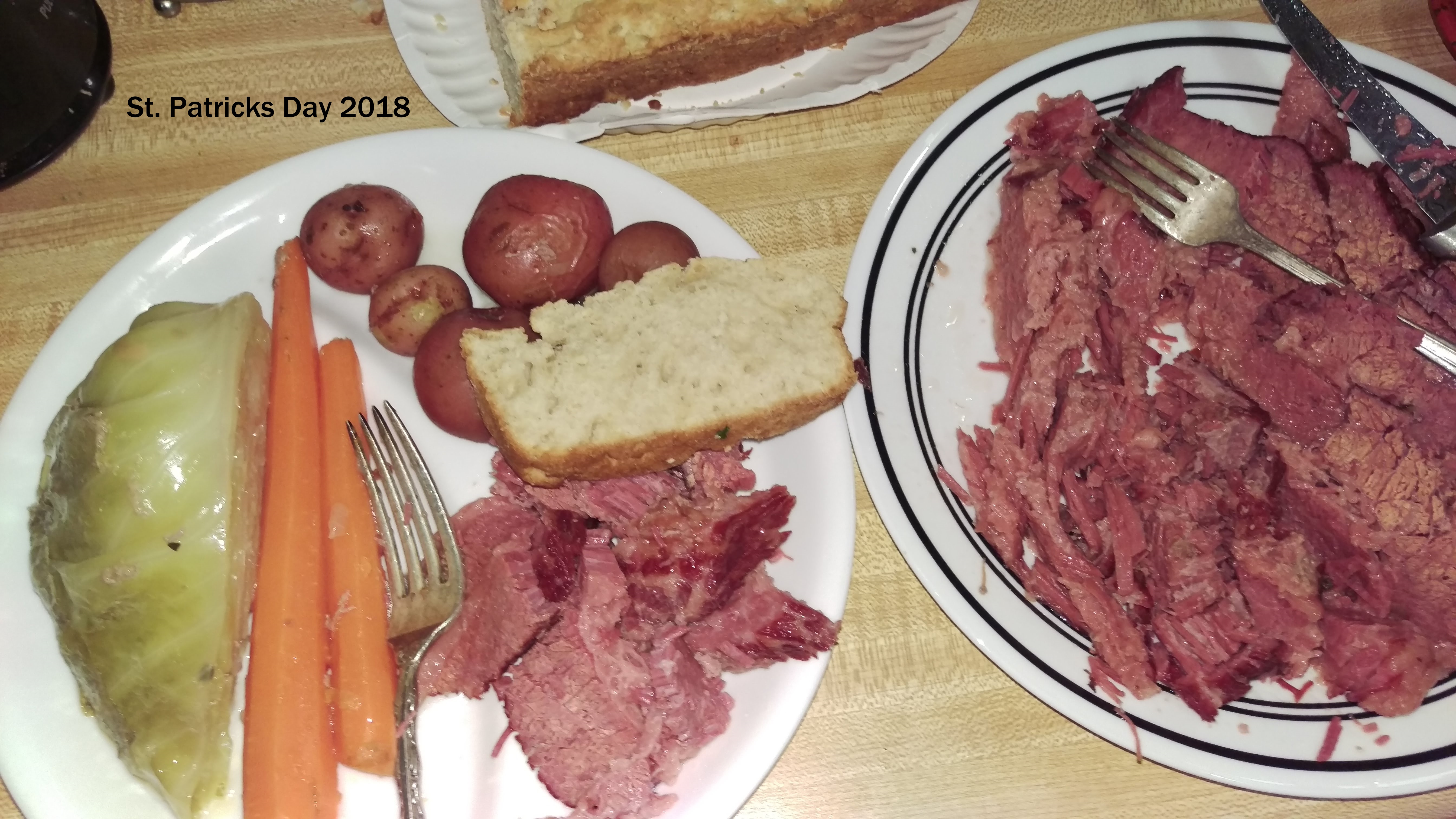 Corned Beef Cabbage – New England boiled dinner – Happy St Patrick’s Day!