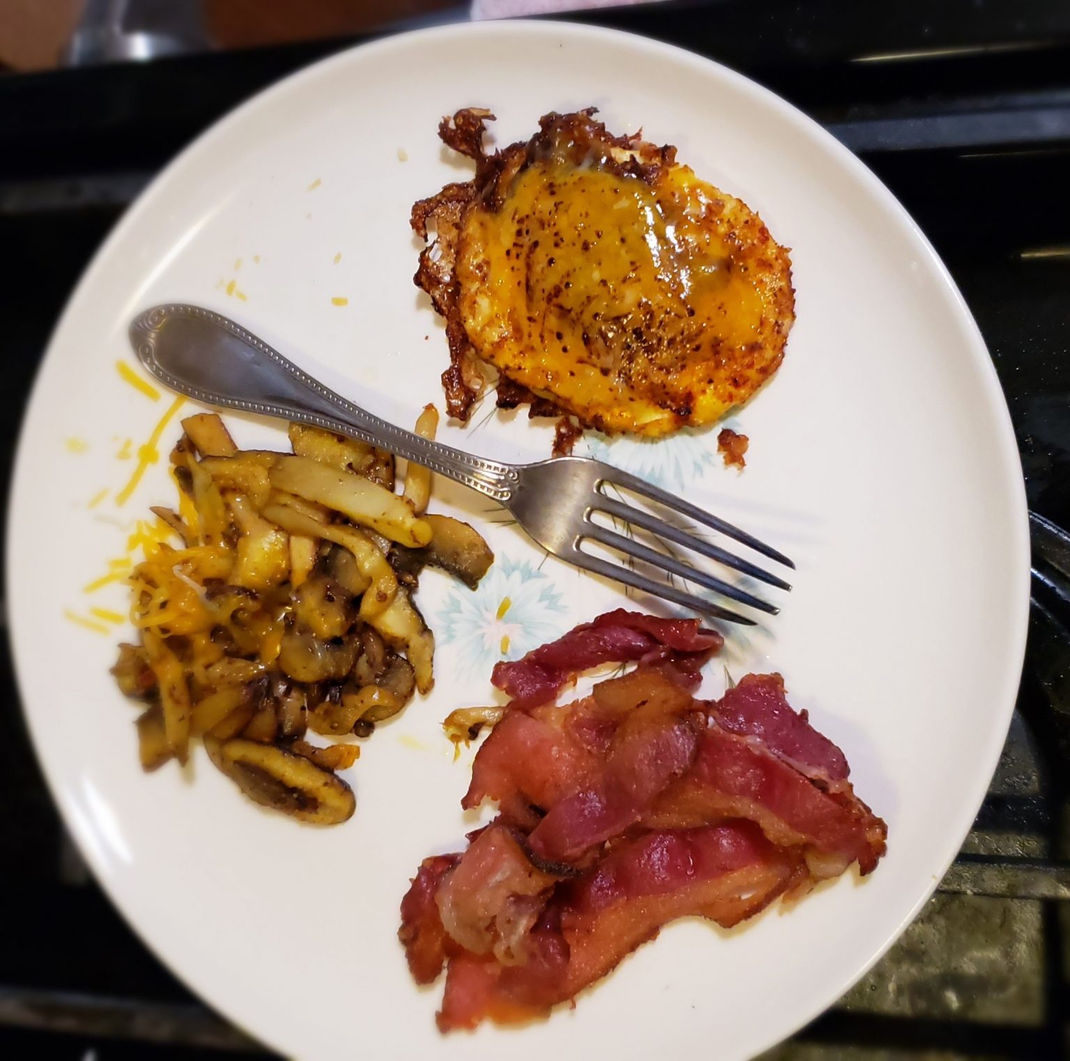 Mushroom spinach anti-inflammatory breakfast or any meal side